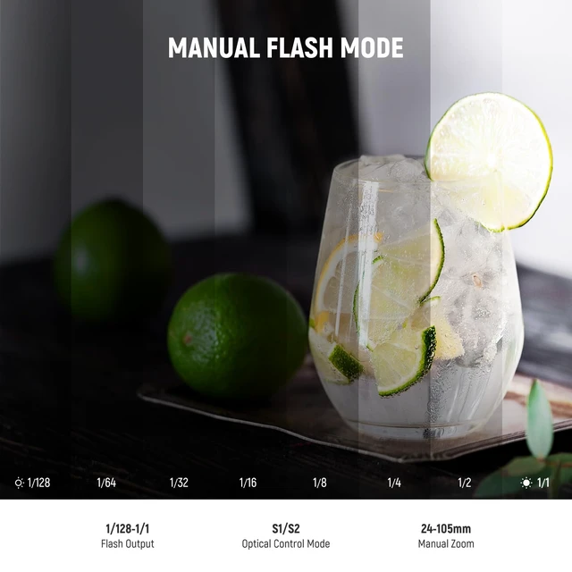 Alt view image 5 of 7 - NEEWER NW420-S Mini TTL Speedlite Flash, 2.4G Master Slave Mode, GN36 HSS Speedlight, Compatible with Sony A9/A7R/A7/A7S/A7C/A6x00/A99/A350