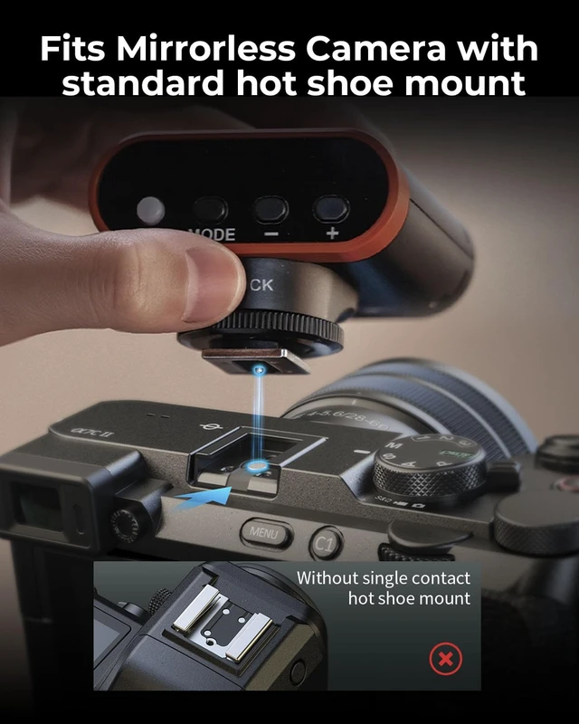 Alt view image 5 of 7 - SmallRig RS20 Mini Camera Flash for Canon for Sony for Nikon, GN12 Flash | 2000mAh, OLED Screen, 8 Levels 500 Full-Power Flashes/1.8s Recycle/6500K, A/M Mode 1/1-1/128 - 5374