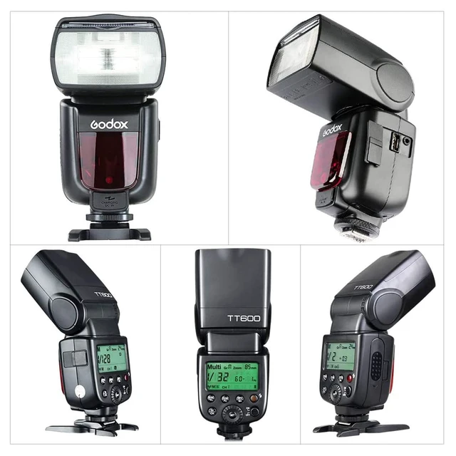 Alt view image 4 of 7 - Godox TT600 2.4G Flash Speedlite for Canon Nikon Pentax Olympus Fujifilm Panasonic Pentax Cameras