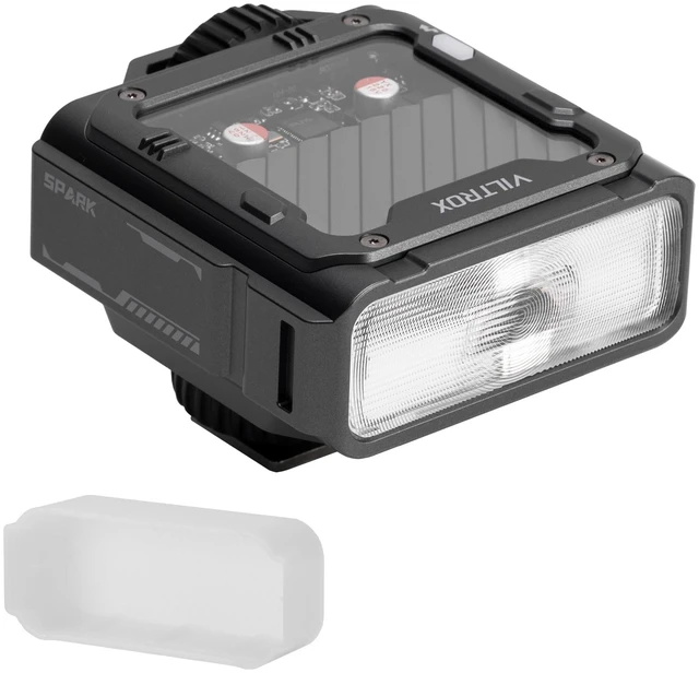 Main image of VILTROX Spark Z3 TTL Mini Camera Flash for Nikon, Gray | 6500K, GN16 High-Power, 0.11s Recycle Time, TTL Auto with 7 Level Manual Power Control