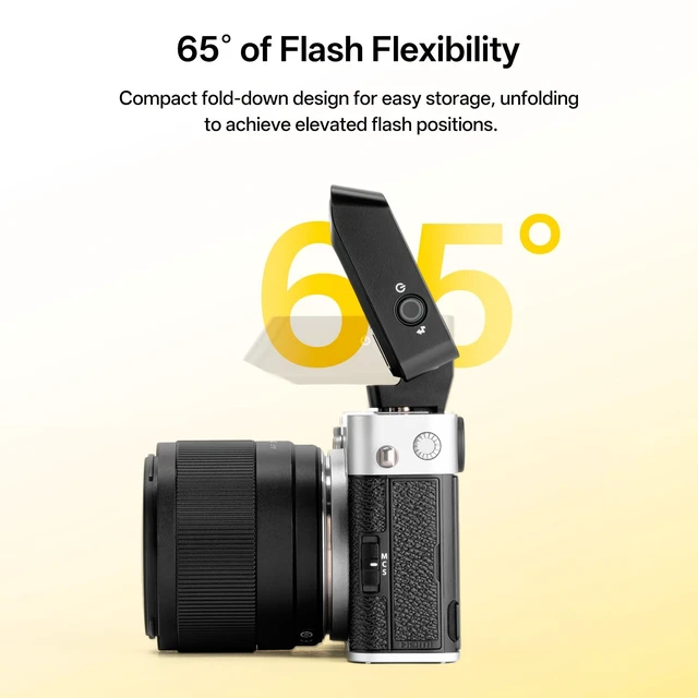 Alt view image 5 of 7 - VILTROX Vintage Z2-S Mini Flash Speedlite, GN6 Powerful 6500k TTL On-Camera Flash Light with 5 Power Levels, 700 Full-Power, 10Ws Output, 2s Recycle, Mini Camera Flash Compatible with Sony Cameras