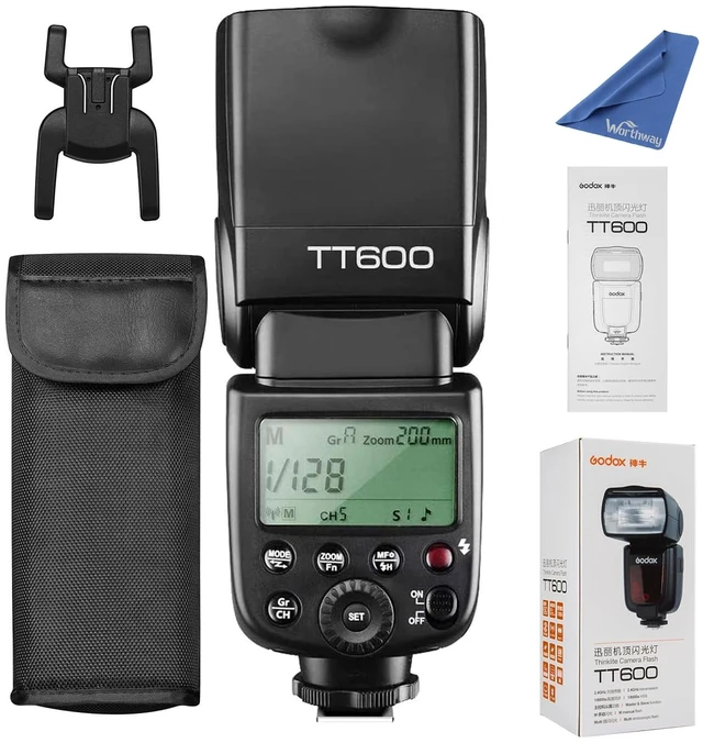 Main image of Godox TT600 Camera Speedlite Flash Built-in 2.4G Wireless Trigger System | GN60, 2.4G Wireless X System, Buil-in Diffuser Plate, Compatible For Canon Sony Nikon Pentax Olympus Fuji