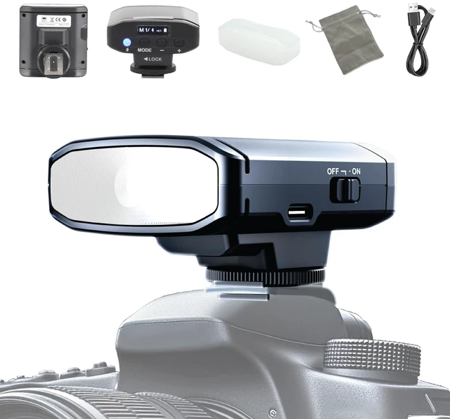 Main image of Sunpak Universal Mini Speedlite, Pocket Size with Built-in LED Panel