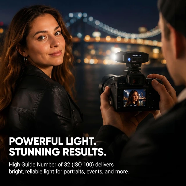Alt view image 3 of 7 - Sunpak Universal Mini Speedlite, Pocket Size with Built-in LED Panel