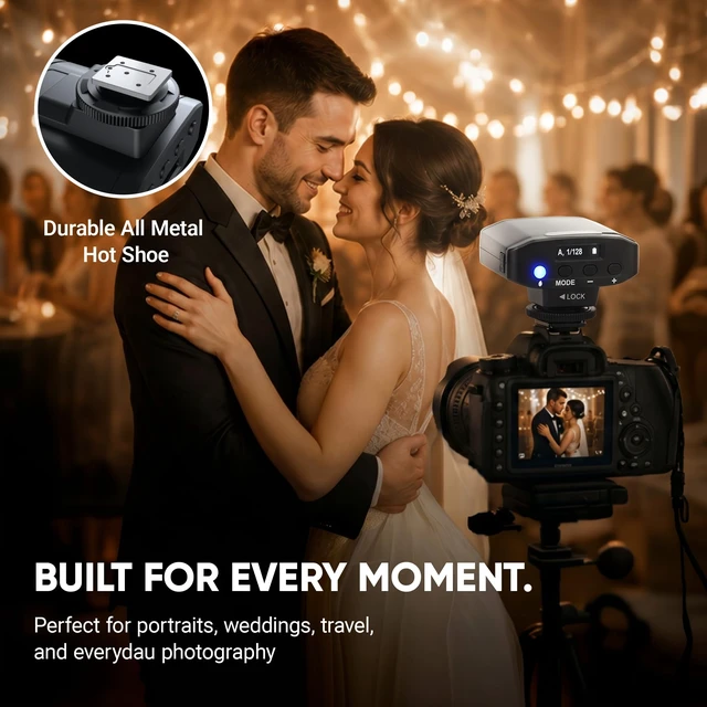 Alt view image 4 of 7 - Sunpak Universal Mini Speedlite, Pocket Size with Built-in LED Panel