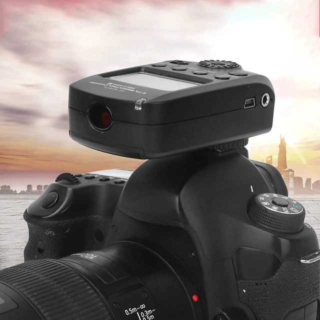 Alt view image 5 of 7 - VC-818TX E-TTL Flash, 2.4G Transmitter Maximum Support for 1/8000s High Speed Synchronization Supports 8 Channels 30ID, for Camera