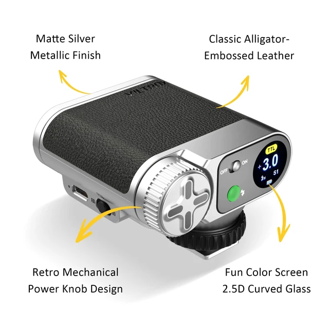Alt view image 2 of 7 - Viltrox Flash Z1 PRO for NikonGN13 Touchscreen TTL Flash