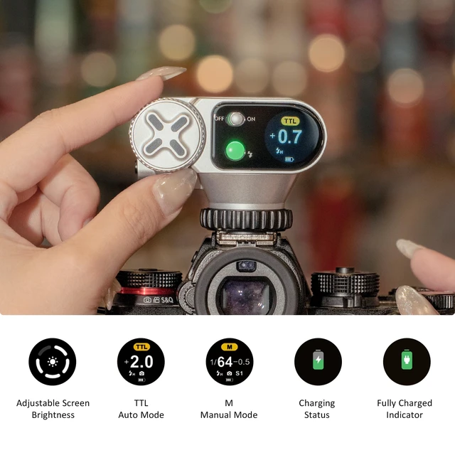 Alt view image 3 of 7 - Viltrox Flash Z1 PRO for NikonGN13 Touchscreen TTL Flash