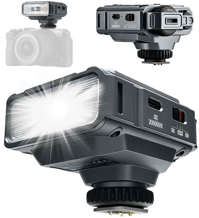 Main image of VILTROX Spark Z3 TTL 26Ws Mini Flash Speedlite GN16 Diffuser for Nikon | 26Ws GN16 Output, 1800mAh Large Battery, 1s Rapid Recycle, On-Camera Flash for Portrait Wedding Events