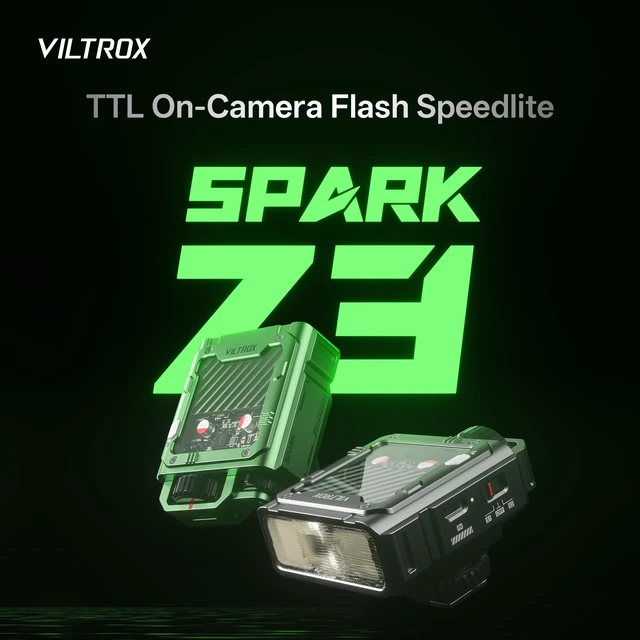 Alt view image 2 of 7 - VILTROX Spark Z3-N TTL Camera Flash for Nikon, GN16 6500K On-Camera Flash Speedlite with 7 Power Levels, 650 Full-Power Flashes, 1s Recycle, 26Ws Output, 3.7V/1800mAh Li-ion Battery, Softbox (Green)
