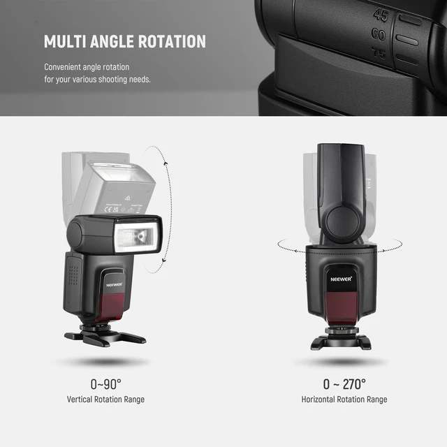 Alt view image 7 of 7 - NEEWER TT560 Camera Flash Speedlite Compatible with Canon Sony Nikon DSLR | Compatible with Sony ZV1 Panasonic Olympus Pentax and Other DSLRs, Not for ZV-1F, Speedlight with Standard Hot Shoe Mount