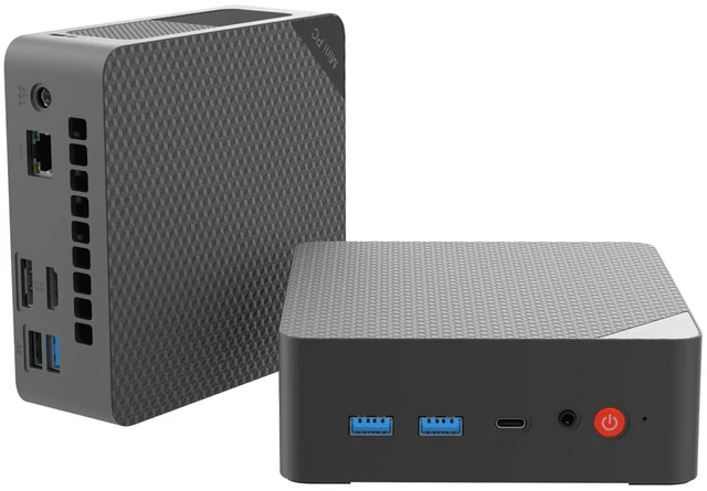 Main image of Barebone Mini PC, AMD Ryzen 5 3500U (up to 3.7GHz), Without RAM/SSD/OS | Desktop Computer for Home Office Business Students, Triple 4K Display via USB-C, HDMI, DP, 3X USB 3.2, WiFi, BT