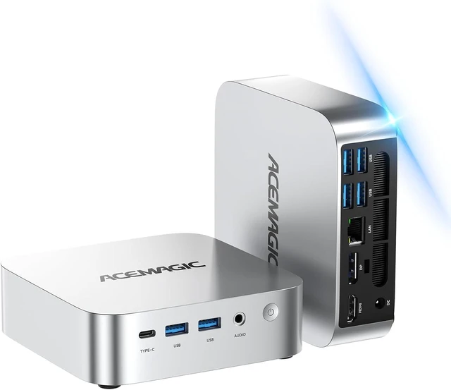 Main image of ACEMAGIC Mini PC Win-dows 11 Pro Ryzen 3 PRO 7330U 8GB RAM 256GB SSD 28W | Beat N5095/3500U/3200U/N95 up to 4.3GHz Mini Desktop Computers, Triple-Screen 4K Display WiFi 5 BT4.2 RJ45 for Home/Office