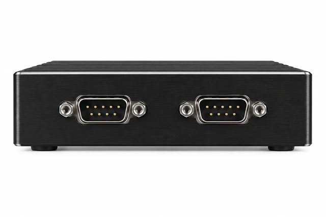Alt view image 4 of 6 - HKAIOT Fanless Mini PC, AMD 6400T Quad-Core, Industrial Small Compute, Dual Display, Gigabit Ethernet, Wi-Fi, Blue-Tooth, USB 3.0, Fanless Mini Desktop PC, 4GB RAM 64GB SSD