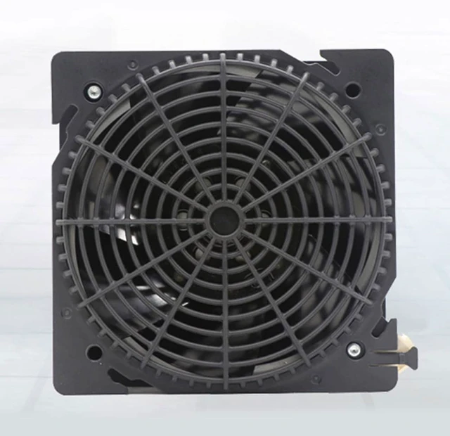 Alt view image 2 of 5 - 120mm 115V AC Axial Flow Fan DV4600-492 for Rittal Cabinet Cooling, 120 * 120 * 38mm, 18/19W, 240/220mA, Server Rack Cooling Fan
