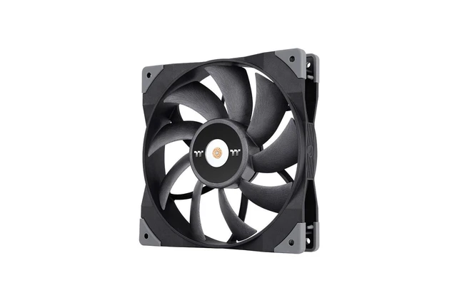 Alt view image 2 of 2 - Thermaltake TOUGHFAN 14 Computer case Fan 14 cm Black 2 pc(s)