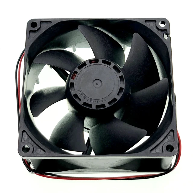 Alt view image 2 of 7 - D0938X24B8CZ-40 Cooling Fan, 2-Wire DC24V 0.34A 92x92×38mm Cooling Fan