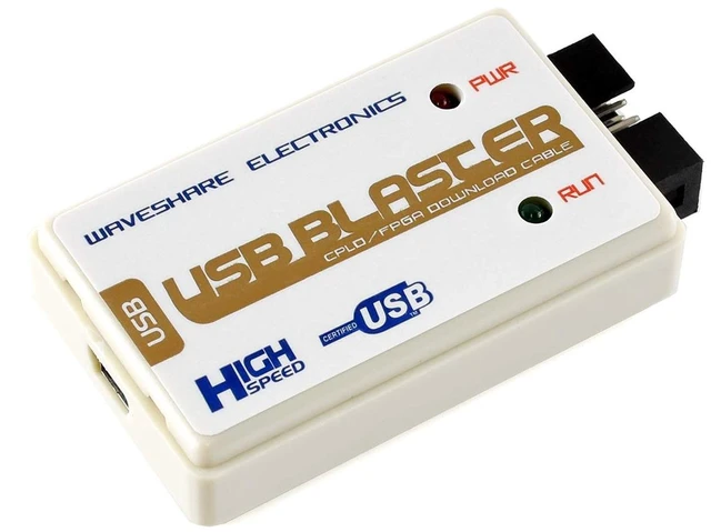 Main image of waveshare USB Blaster V2 Download Cable Programmers Debuggers | Support ALTERA FPGA, CPLD,USB 2.0 to PC,JTAG, AS, PS to The Target Device