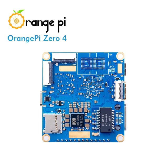 Alt view image 5 of 7 - Orange Pi Zero 4 4GB LPDDR5 Allwinner A733 Octa Core CPU 3 Tops Single Board Computer, 2.0GHz Frequency WiFi 6 & Bluetooth 5.4 (BLE) Onboard Antenna Support 4K Display Run Android Ubuntu