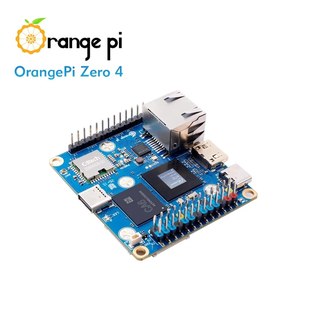 Alt view image 7 of 7 - Orange Pi Zero 4 4GB LPDDR5 Allwinner A733 Octa Core CPU 3 Tops Single Board Computer, 2.0GHz Frequency WiFi 6 & Bluetooth 5.4 (BLE) Onboard Antenna Support 4K Display Run Android Ubuntu