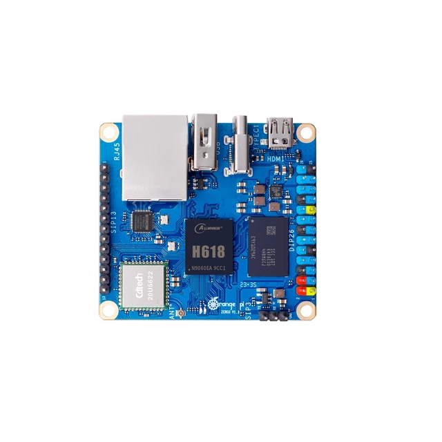 Main image of Zero 3 1GB/1.5GB/2GB/4GB LPDDR4 Allwinner H618 4-Core 64 Bit Single Board Computer, Support WiFi 5.0/Bluetooth 5.0, Development Board Run Linux/Debian/Ubuntu/Android (4GB)