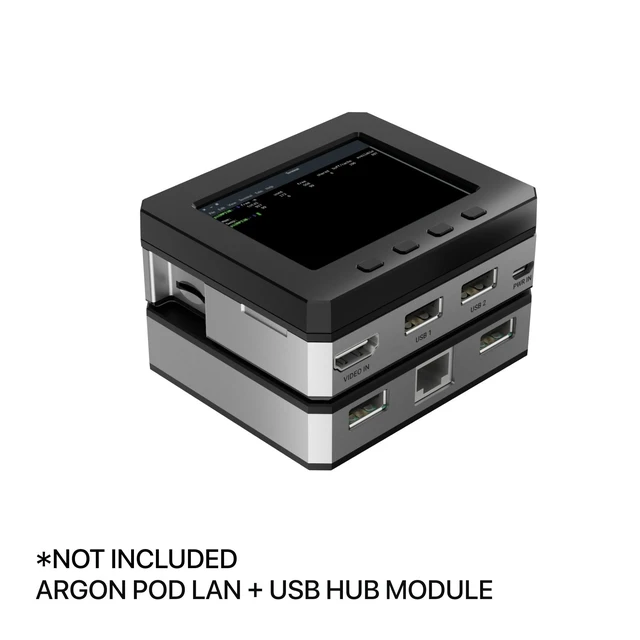 Alt view image 2 of 7 - Argon POD 2.8in Touchscreen Display Module for Raspberry Pi Zero 2 W