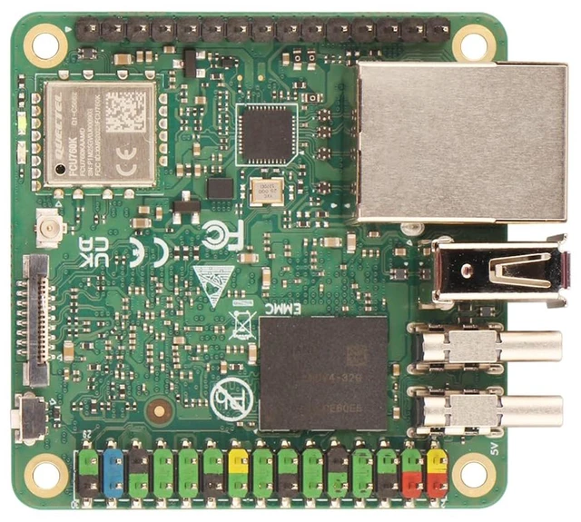 Alt view image 4 of 7 - Radxa Cubie A7S Single Board Computer, Allwinner A733 Octa-Core CPU, 3 Tops NPU, Pocket-Sized (Radxa Cubie A7S 6GB)