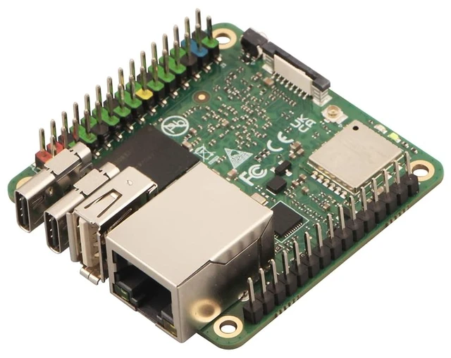 Alt view image 7 of 7 - Radxa Cubie A7S Single Board Computer, Allwinner A733 Octa-Core CPU, 3 Tops NPU, Pocket-Sized (Radxa Cubie A7S 6GB)