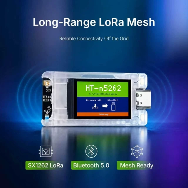 Alt view image 3 of 7 - MESHYEAOFAH Meshtastic LoRa T114 V2 Dev Board with GPS - nRF52840 SX1262 | Bluetooth 5.0, Ultra-Low Power 11uA, Compatible with Meshcore LoRaWAN Arduino, Long-range Off-grid Communication, IoT