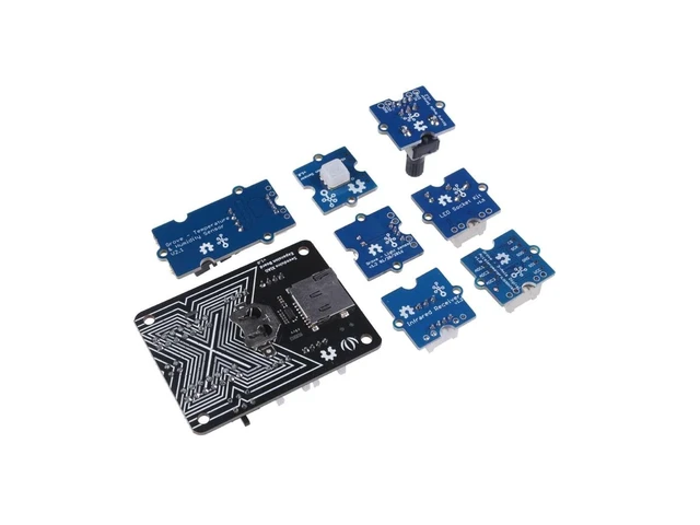 Alt view image 6 of 6 - Seeed Studio XIAO Starter Kit - All Seeed Studio XIAO Series Development Boards Supported, XIAO Series Expansion Board, 9 Grove Modules, Presented with XIAO Courses for Beginner.