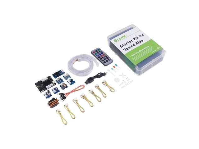 Alt view image 5 of 6 - Seeed Studio XIAO Starter Kit - All Seeed Studio XIAO Series Development Boards Supported, XIAO Series Expansion Board, 9 Grove Modules, Presented with XIAO Courses for Beginner.