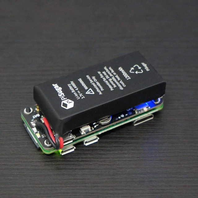 Alt view image 6 of 6 - Pisugar2 Portable Pwnagotchi Module for Raspberry Pi-Zero W/WH Model Accessories handhold(Not Include Raspberry Pi)