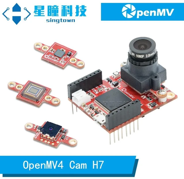 Alt view image 6 of 7 - OpenMV SingTown Cam H7 R2 Genuine, SingTown, STM32 Image Processing Machine Vision Smart Camera Robotics Color&Shape Detection OpenMV4 H7