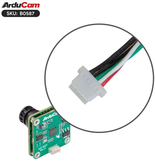 Alt view image 5 of 7 - Arducam IMX678 4K USB Camera Module, 8.3MP Low Light Lightburn Camera, Low Light Wide Angle USB2.0 Webcam