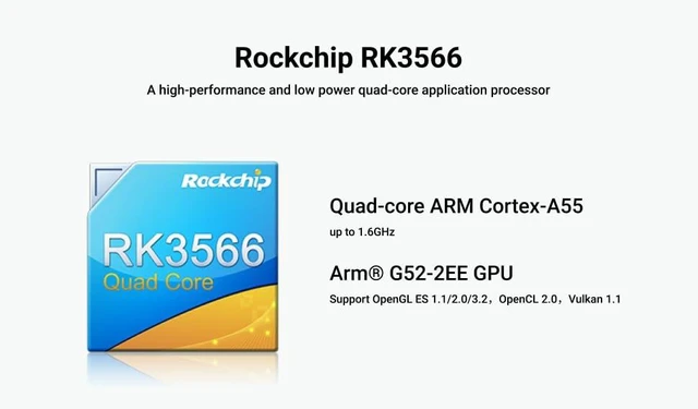Alt view image 5 of 7 - Radxa Rock 3C, RK3566 4-core CPU, GPU NPU 1080P@60 HDMI, Single Board Computer (Radxa Rock 3C 2GB)