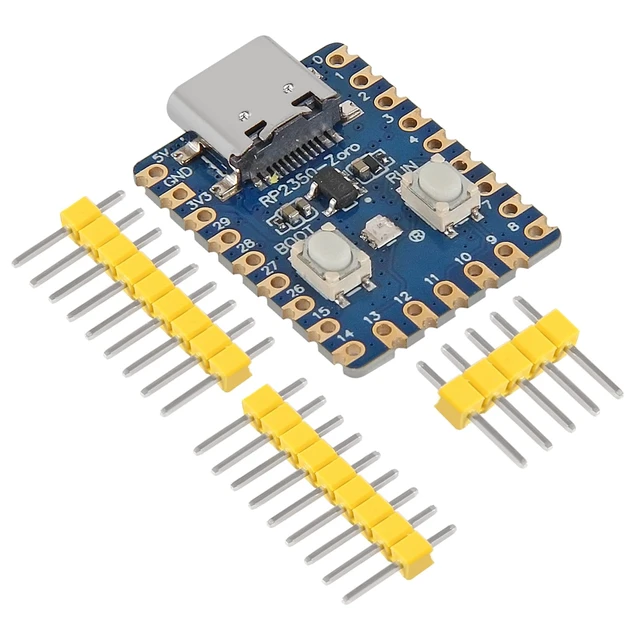 Alt view image 7 of 7 - DWEII 10PCS Type-C Connector RP2350-Zero Mini Development Board,Based On RPi RP2350A Dual-Core & Dual-Architecture Microcontroller, 29 x Multi-Function GPIO Pins Support C/C++,MicroPython