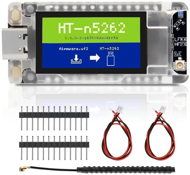 Main image of Mesh Node T114 V2 LoRaWAN Meshtastic Development Board AYWHP Meshtastic Tracker Nordic nRF52480 with SX1262 Chip 1.9-inch TFT Display 902-928MHz with BLE WiFi Compatible with Arduino/Meshtastic