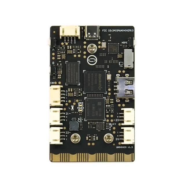 Alt view image 3 of 7 - UNIHIKER M10 Python Single Board Computer | 2.8" Touchscreen IoT Dev Kit | Quad-Core ARM, 16GB Flash | Pre-Installed Debian for STEM Education & Beginners