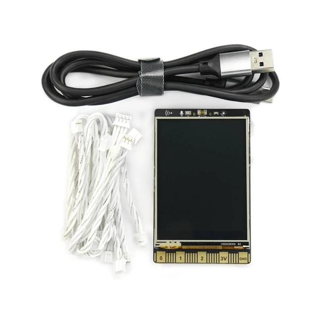 Alt view image 4 of 7 - UNIHIKER M10 Python Single Board Computer | 2.8" Touchscreen IoT Dev Kit | Quad-Core ARM, 16GB Flash | Pre-Installed Debian for STEM Education & Beginners