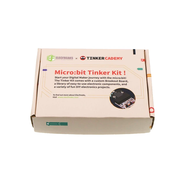 Alt view image 7 of 7 - ELECFREAKS microbit Tinker Kit Sensor Stater Kit with 35+ Projects DIY Programming with Basic Coding Electronics Modules and Wiki Tutorial(Without Micro:bit)