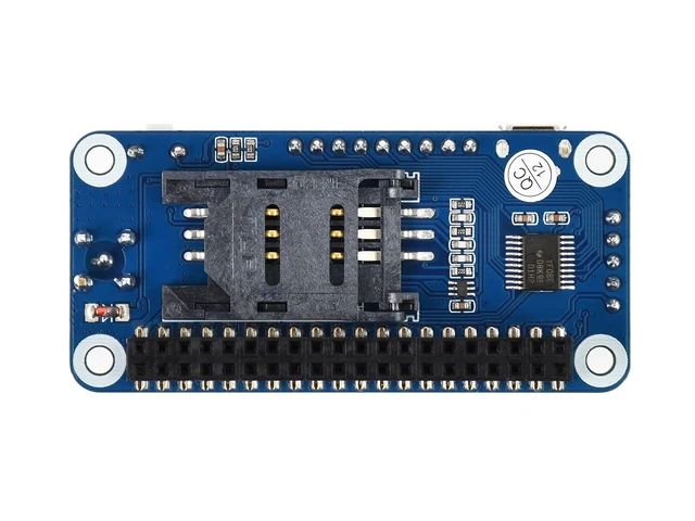 Alt view image 2 of 7 - Waveshare GSM/GPRS HAT, Compatible with Raspberry Pi 5/4B/3B/Zero/Zero W/Zero 2W/Pico/Pico W/Pico WH,Jetson Nano Based on SIM800C Support SMS Data Transfer ect, 2G Communication