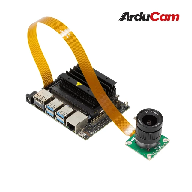 Alt view image 6 of 7 - Arducam IMX477 HQ Camera Board for Jetson, 12.3MP Camera Board Compatible with Nvidia Jetson Board, Raspberry Pi CM 3/3+ and CM 4