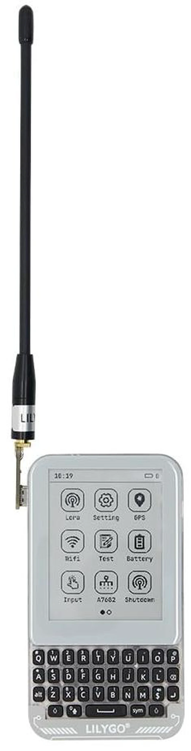 Main image of LILYGO T-Deck Pro SX1262 LoRa 915Mhz GPS Development Board | TTGO, 3.1 inch E-Paper, External antenna