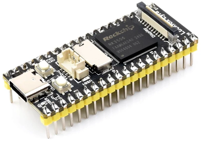 Main image of Waveshare Luckfox Lyra RK3506G2 Linux Micro Development Board, Integrates Tripe-core ARM Cortex-A7 and ARM Cortex-M0 Processors, with 256MB Flash, with Header