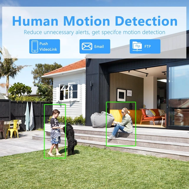 Alt view image 4 of 6 - Tennoz 4K 8MP PoE IP Dome Security Camera with Full Metal Housing | Built-in Mic, H.265 Compression, 2.8mm Lens, 105° Wide Angle, IP66 Waterproof, 80ft IR Night Vision, Human Motion Detection