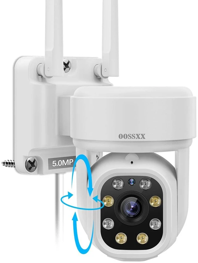 Main image of 5MP Wireless Camera PT for Security Camera System Outdoor Camera Extend | 2.7K HD, 2-Way Audio, 355°Pan/90°Tilt, Auto-Tracking, Dual Antennas, AI Human Detection, Free APP Remote Control