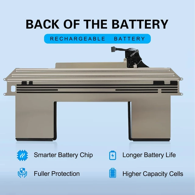 Alt view image 6 of 7 - Bituoer A1932 A2179 A1965 Battery for MacBook Air 13" Retina (2018 2019, Early 2020) EMC 3184 3302 MRE82 MRE92 MVFH2 MWTJ2 MVH22 MVFM2 MVFK2 MREE2 MREC2 MREA2 MREF2 MUQT2 MUQU2