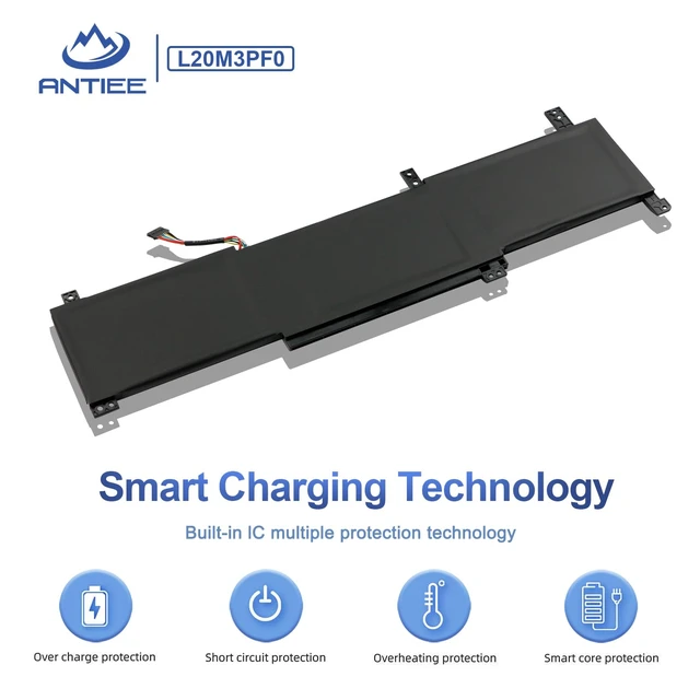 Alt view image 5 of 7 - L20M3PF0 45Wh Laptop Battery for Lenovo IdeaPad 3 Series 3-14ITL6 3-15ITL6 | 3-17ITL6 / S14 V14 V15 V17 G2-ITL G3-IAP / K14 Series L20C3PF0 L20L2PF0 L20L3PF0 L20B2PF0 L20M2PF8 L20M2PF0 L20C2PF0 11.1V