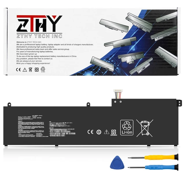 Main image of 96Wh C32N2002-2 Laptop Battery Replacement for Asus ZenBook Pro 15 UP6502ZD | UP6502ZD-M8007W ZenBook Pro 15 Flip OLED UP6502ZA UP6502ZA-M8006W Series 0B200-04230000 3ICP7/54/64-2 11.55V 8380mAh