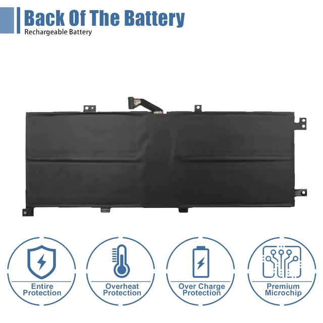 Alt view image 4 of 5 - VANPIR L18M4P90 Laptop Battery Replacement for Lenovo ThinkPad L13 Yoga Series L18C4P90 L18D4P90 02DL031 02DL032 02DL030 SB10T83120 SB10T83119 15.36V 46Wh 3000mAh